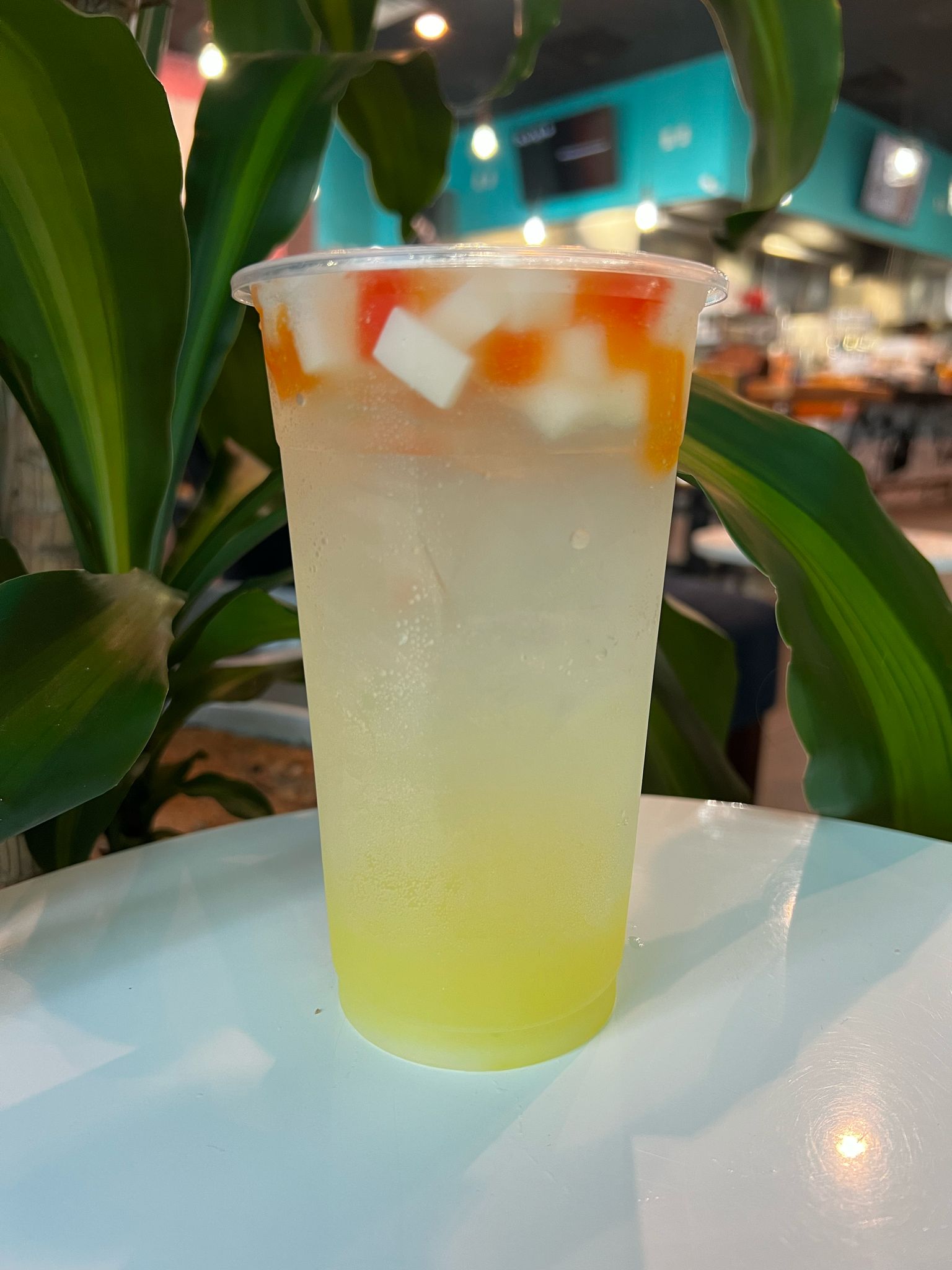 Citrus Refresher with Fruit Pieces
